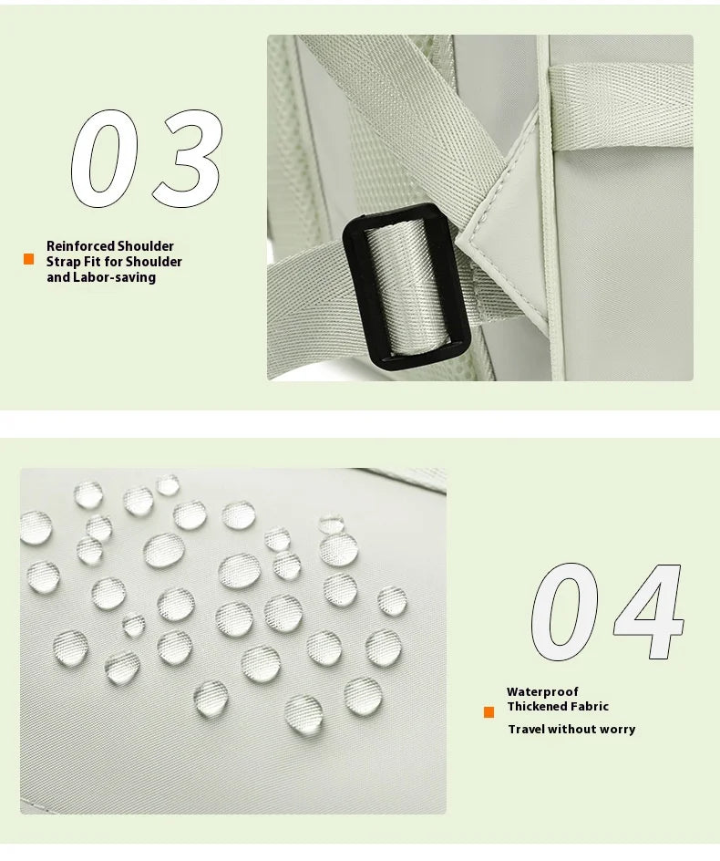 55L Large Capacity Travel Bag For Men 15.6 Inch Laptop Suitcase Backpack Multi-function Waterproof Backpack Outdoor Camping Bags