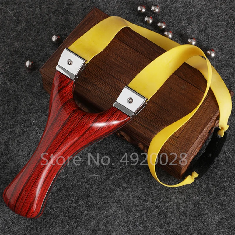 Slingshot Toy for Outdoor Sports  Strong Rubber Band  Hunting Catapult  Competition Toy Accessories  High Quality
