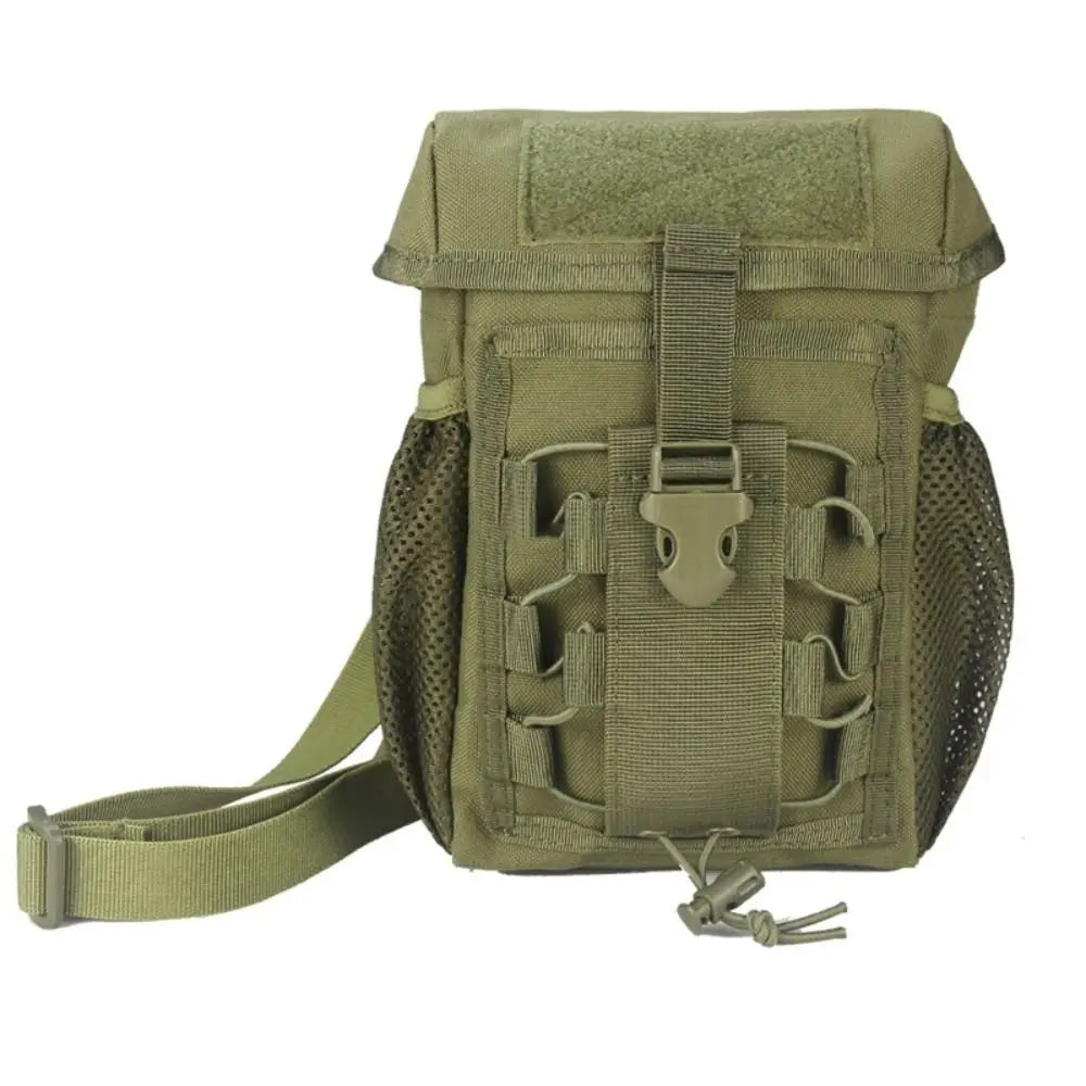 1000D Nylon Molle Dump Bag Waterproof Emergency Tool Outdoor Climbing Pouch Storage Bags Molle Attachments EDC Pouch Travel Use