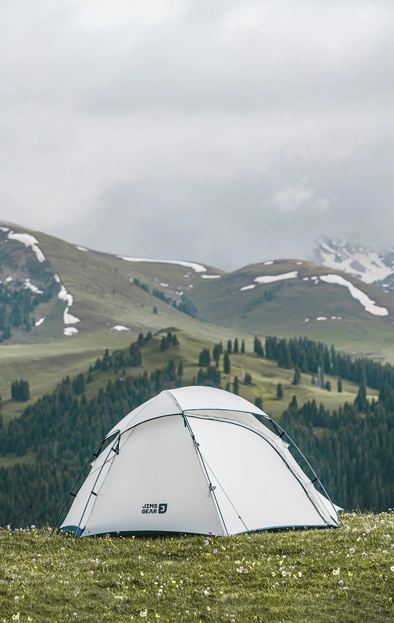 Naturehike Jims Gear Outdoor Camping Tents 1-2 Person 15d Nylon Silicone Coating Ultralight 4 Seasons Hiking Picnic Travel Tents