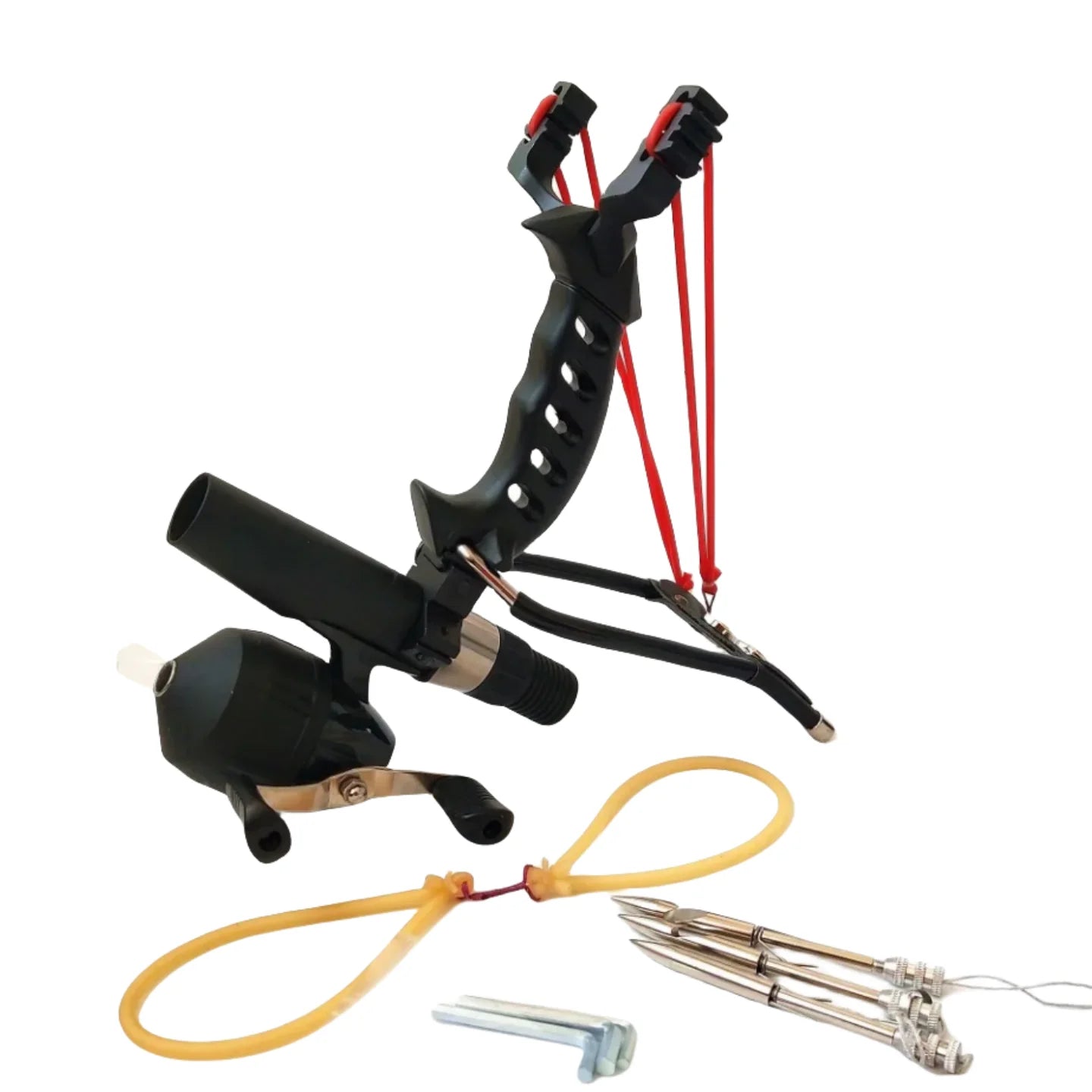 Aluminium Alloy Fishing Sling shot Slingshot Hunting Powerful Catapult Camouflage Stainless Steel Hunter