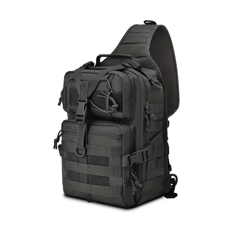 Tactical Sling Backpack Versatile Chest Bag Waterproof EDC Rucksack Bag for Outdoor Hiking Camping