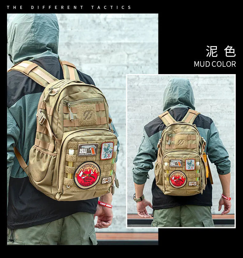 New Outdoor Mountaineering Army Fans Tactical Equipment Pack 24-hour Multi Functional Assault Action Backpack
