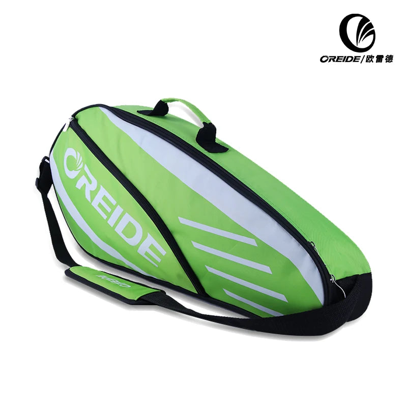Waterproof Badminton Bag Racket Tennis Backpack Large Capacity for 3-6 Rackets Single Shoulder Lightweight Sports Accessories