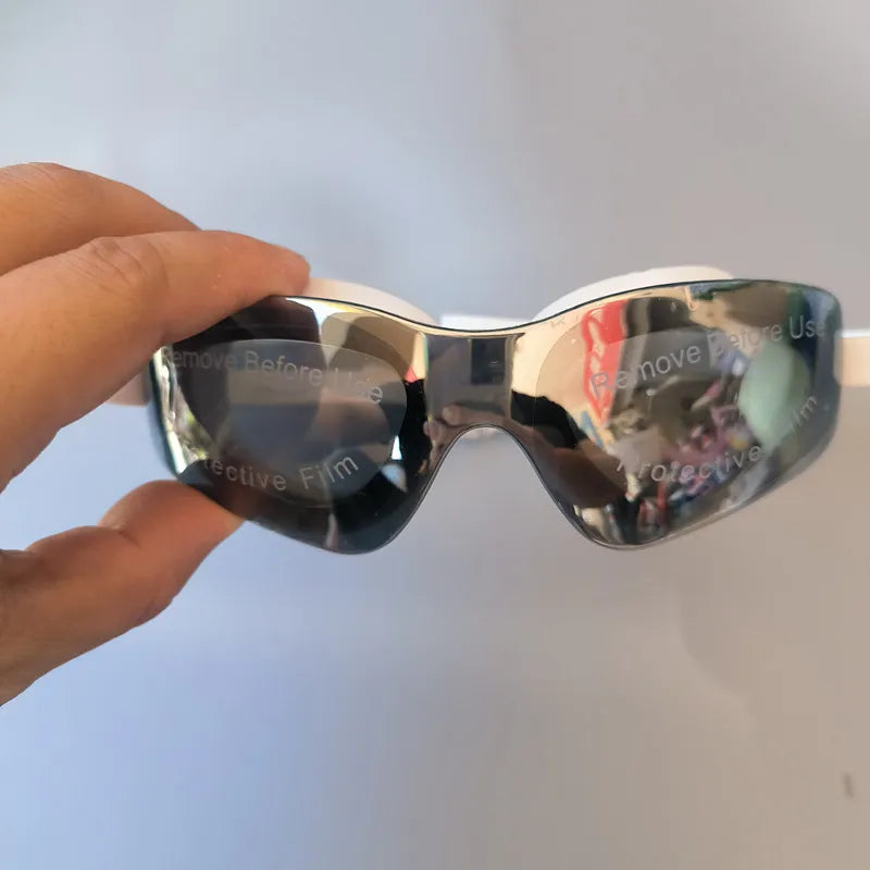 Arena Electroplated HD Mid-Size Swimming Goggles | UV400 Anti-Fog & Fashion Frame | Unisex Beach Training Gear for Vacation Pool