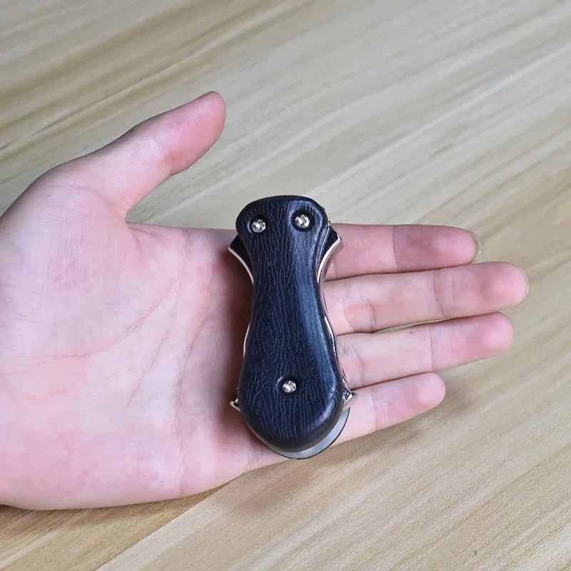 Foldable Storage Alloy Slingshot Professional Slingshot Hunting Sling Portable Camouflage Pendant Metal Catapult