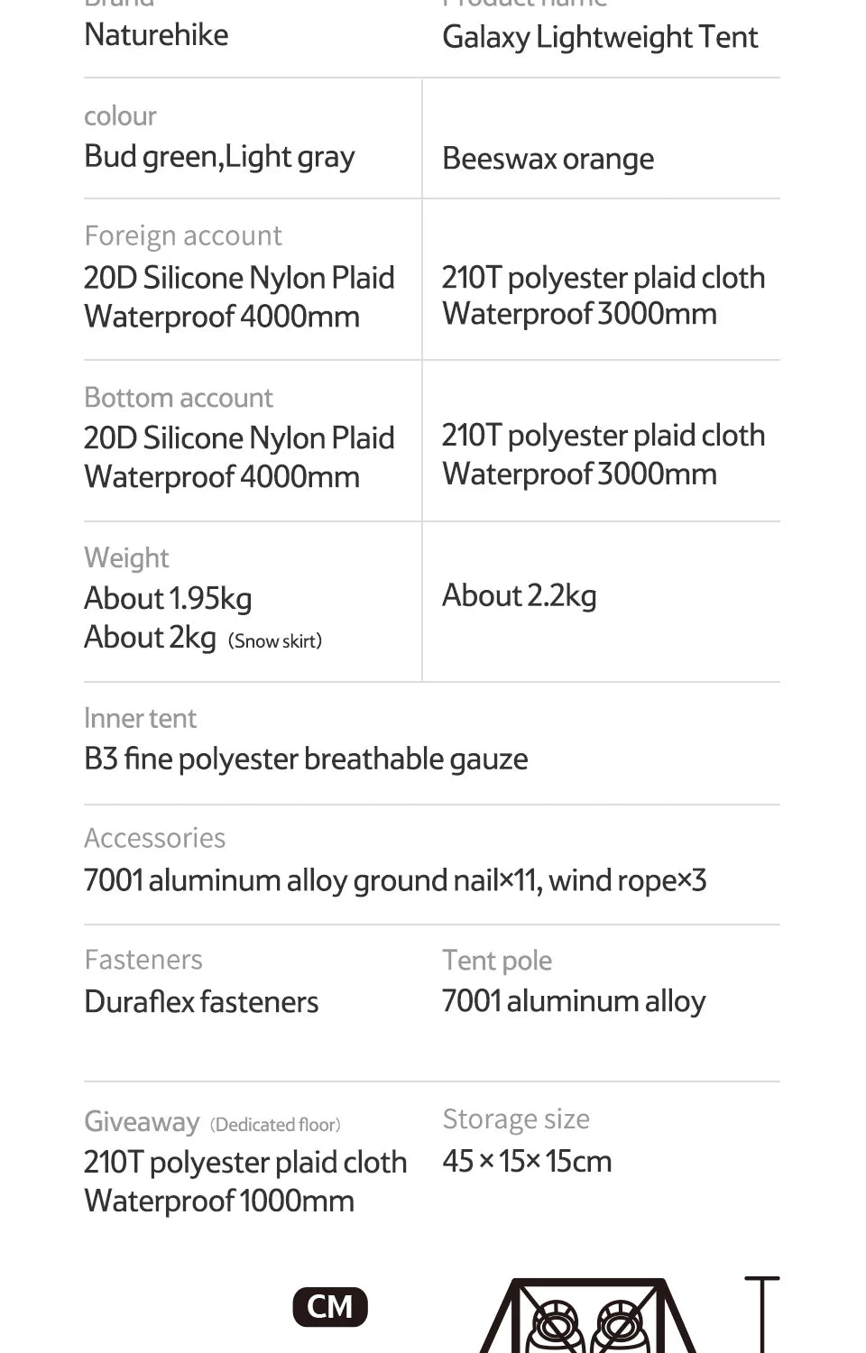 Naturehike New Star River Camping Tent Ultralight 2 Person Double Layer 20D Nylon Silicone Tent windproof Lightweight Tents