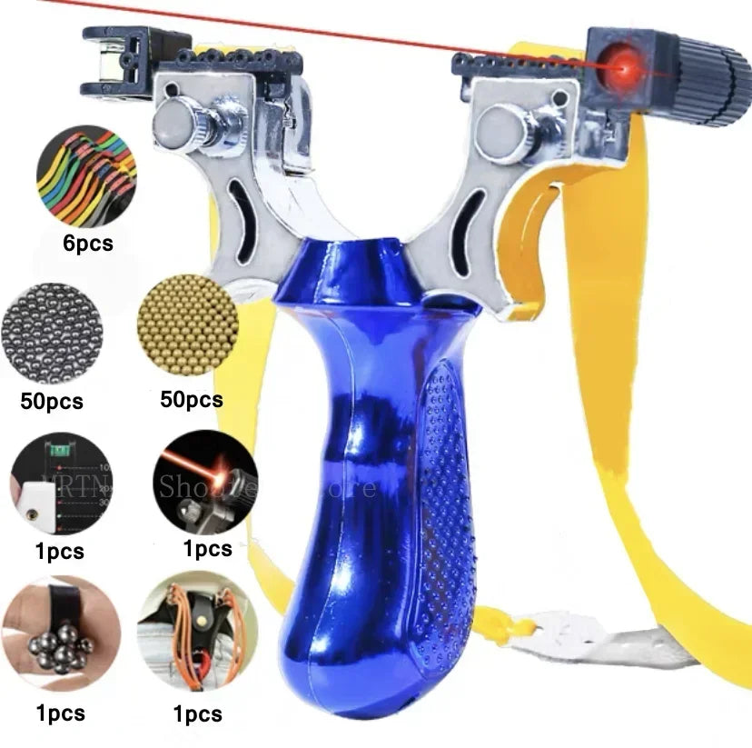 Professional Shooting Resin Slingshot Rubber Band High Power Hunting Catapult Outdoor Game Game Tool High Quality