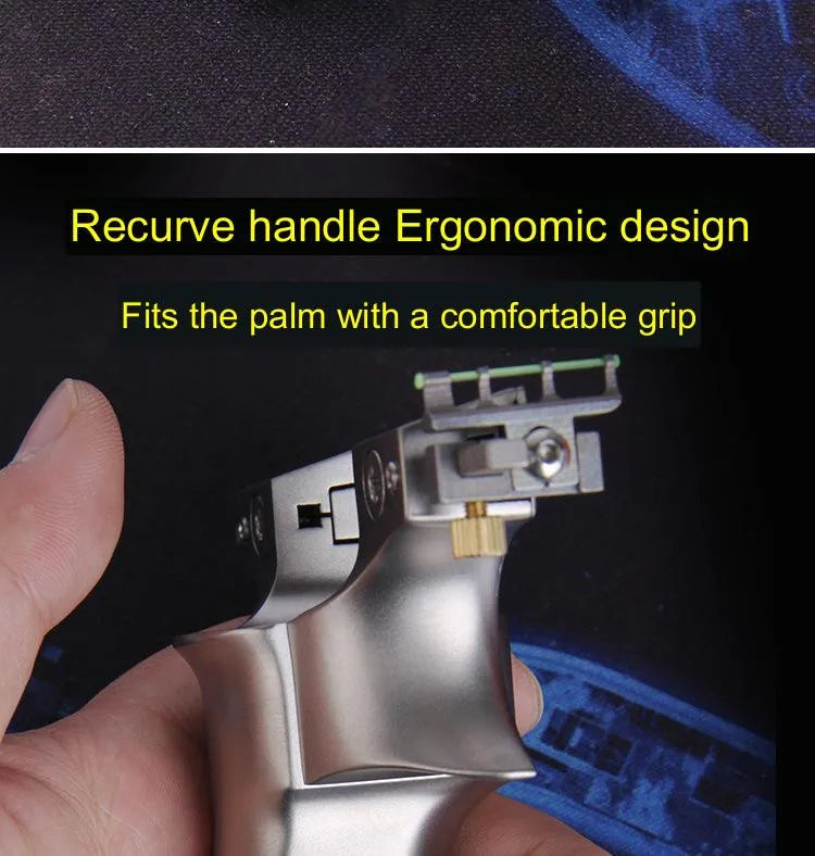 Slingshot Hunting Titanium Alloy TC21 Catapult with Rubber Band Set Professional Outdoor Shooting Games Accessories Adult Toys