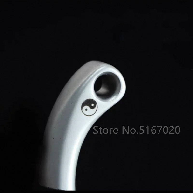 Professional 304 Stainless Steel Slingshot with Flat Rubber Band for Outdoor Hunting Catapult Competitive Shooting