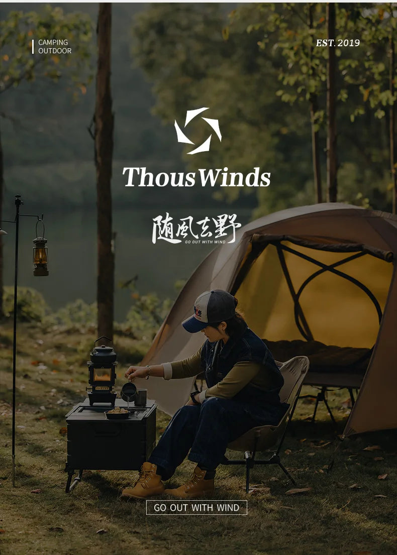 Thous Winds Firedance Oil Lamp Stove Portable Outdoor Retro Camping Lantern Emotion Lights Burner Stove Camping Supplies