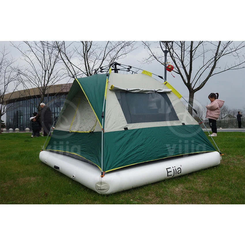 Folding Inflatable Floating Water Camping Tent Inflatable Roottop Tent For Car