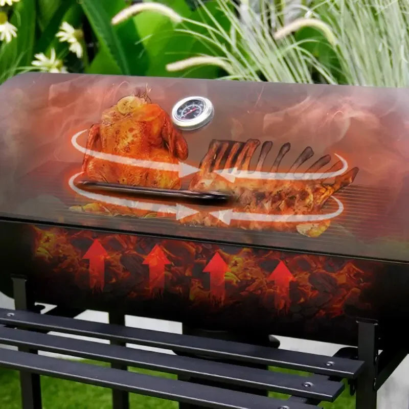 Barbecue grill, household outdoor grill, barbecue charcoal grill