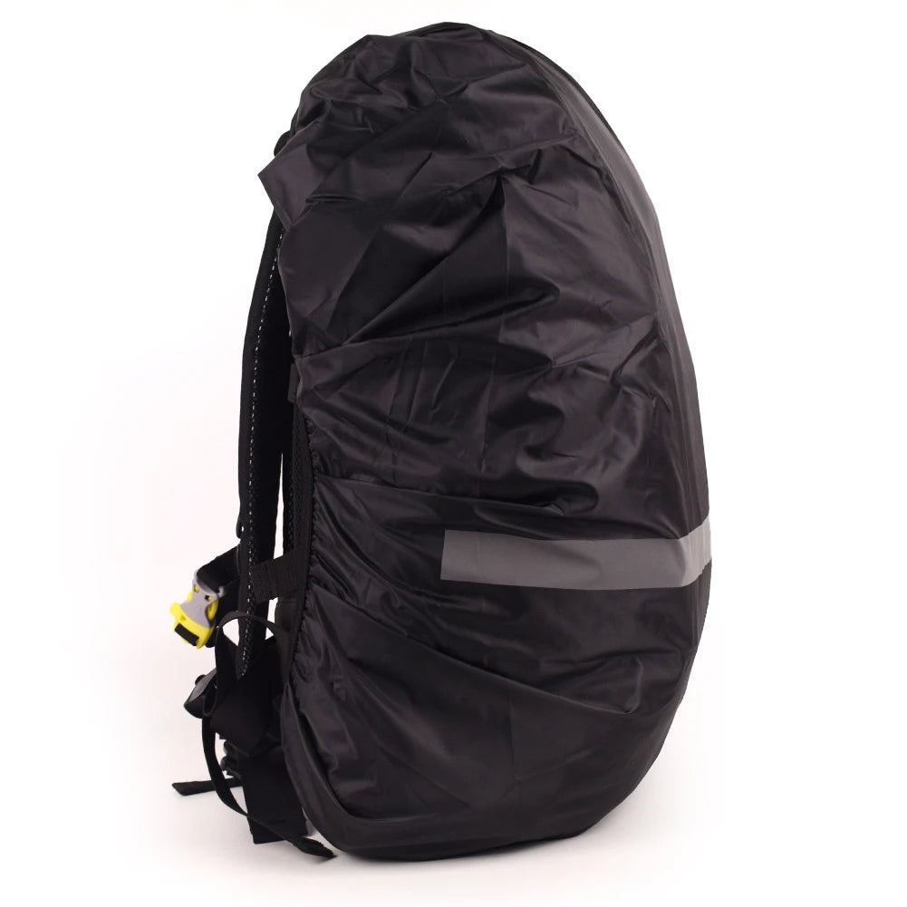 10-70L Backpack Rain Cover Outdoor Travel Hiking Climbing Bag Cover Foldable Waterproof With Safety Reflective Strip Raincover
