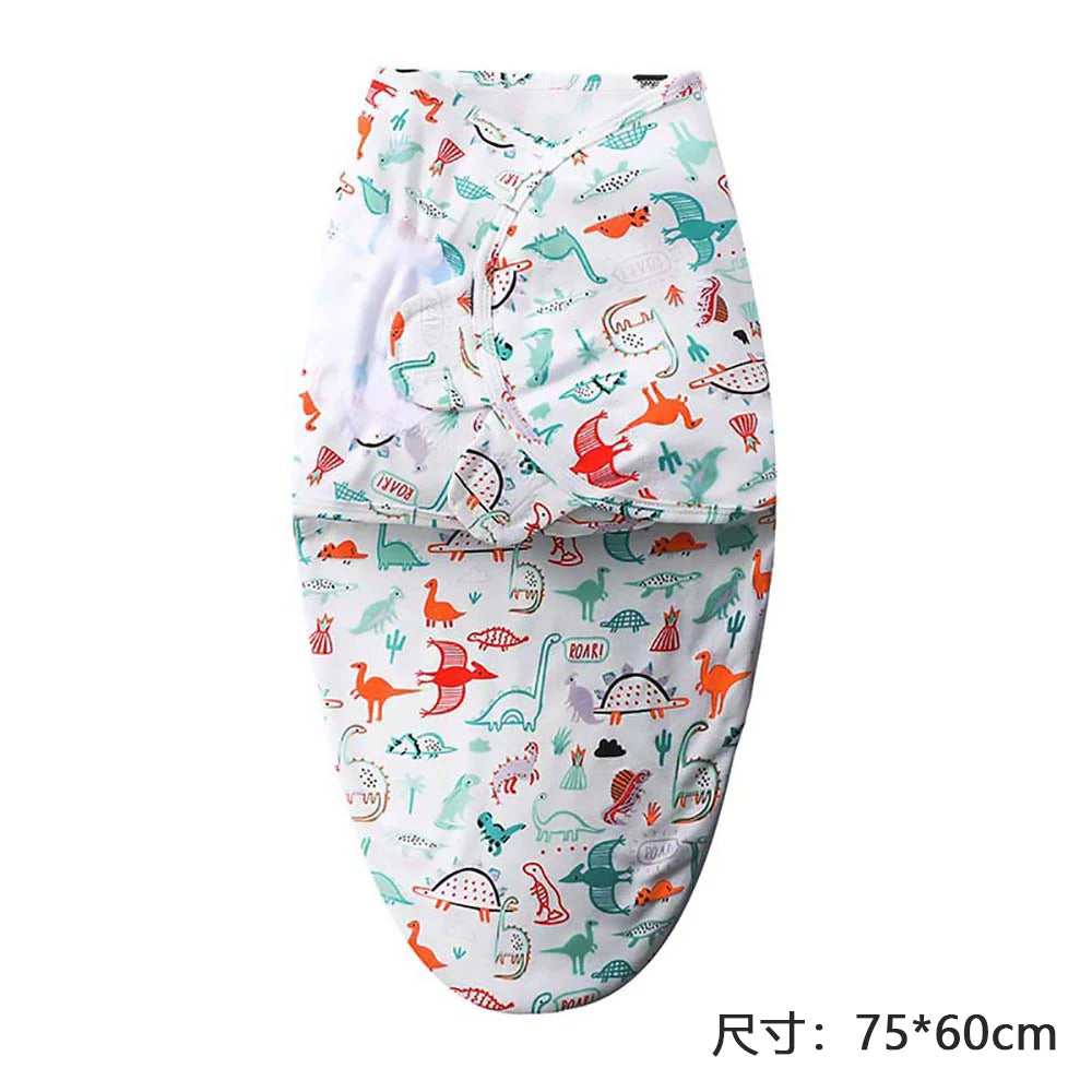 Wholesale baby sleeping bag newborn envelope cocoon wrap swaddle soft 100% cotton 0-6 months sleep blanket