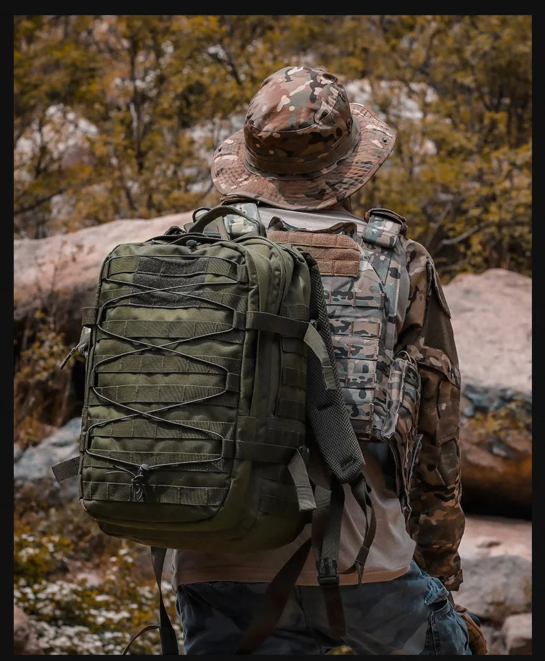 Tactical Camouflage Backpack Molle Hunting Backpacks Waterproof Camping Hiking Hunting Trekking Climbing Outdoor Bags Rucksack