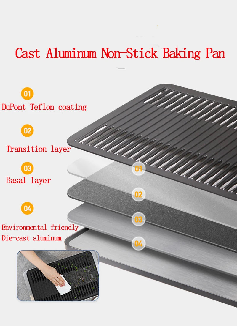 Home Outdoor Barbecue Grill Outdoor Portable Barbecue Stove Smokeless Small Barbecue Grill Gas Stove Small Barbecue Stove BBQ