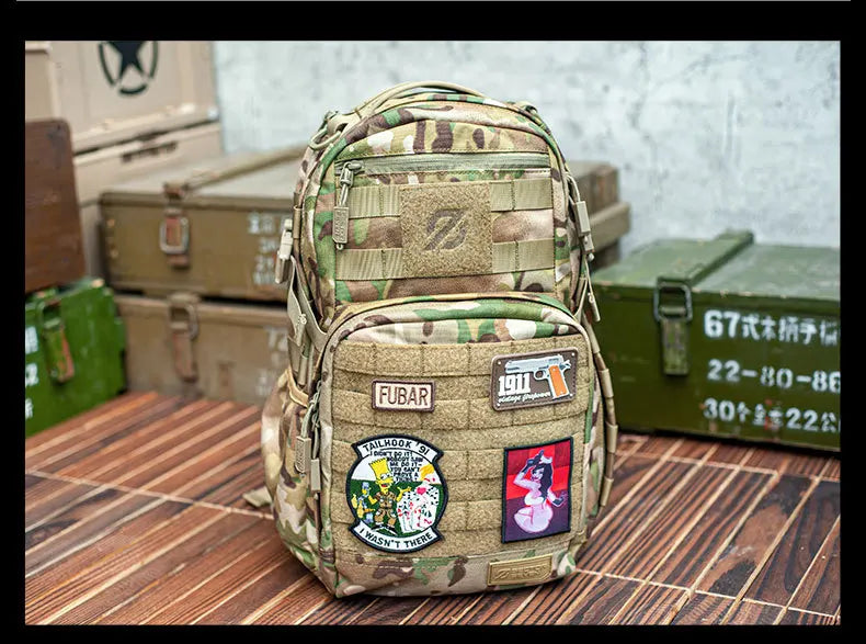 New Outdoor Mountaineering Army Fans Tactical Equipment Pack 24-hour Multi Functional Assault Action Backpack