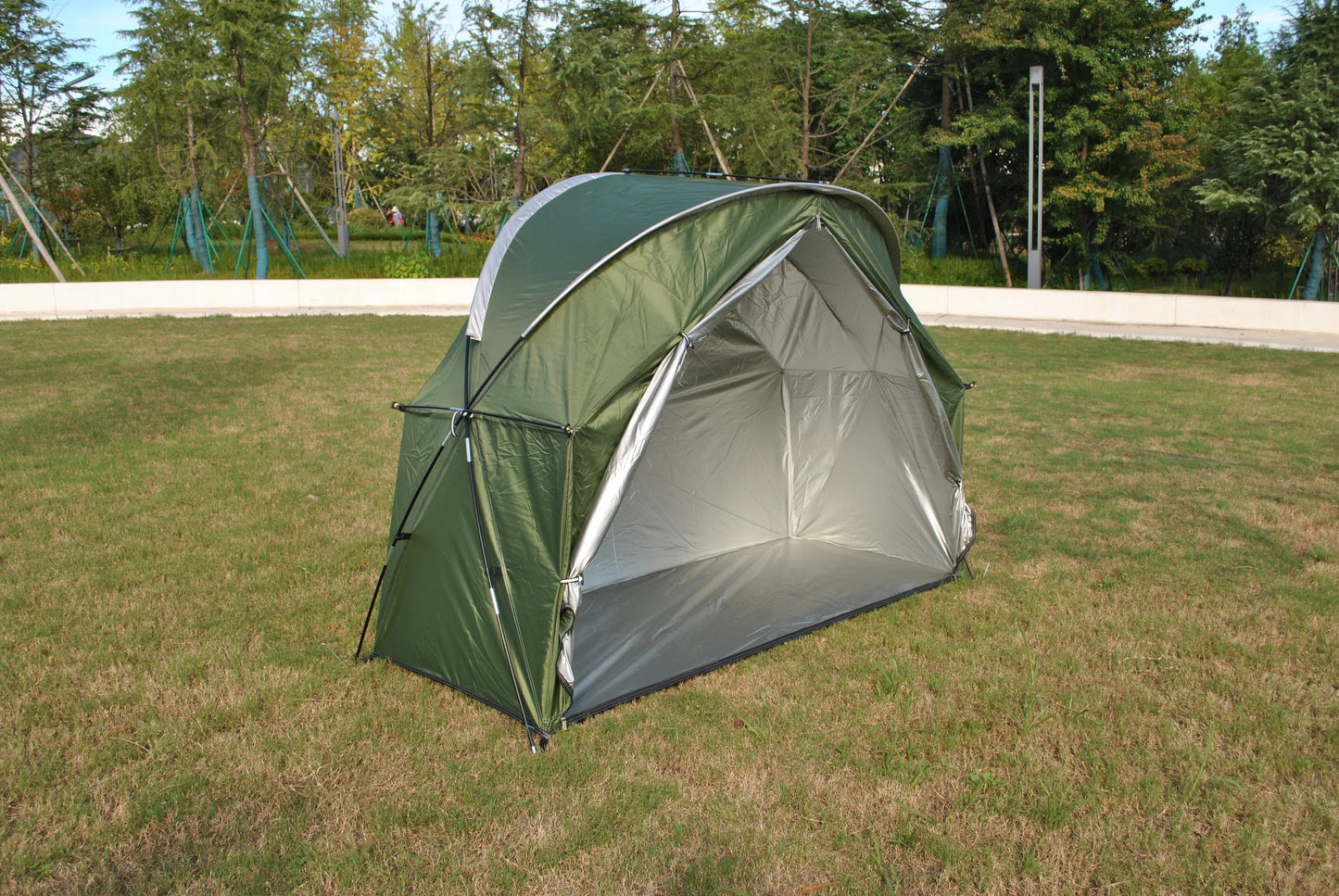 Durable Outdoor Individual Tent for Backpacking,CZX-725 1 Person Tent Not Include Cot,1 Person Tent,Ground Tent,Sleeping Tent