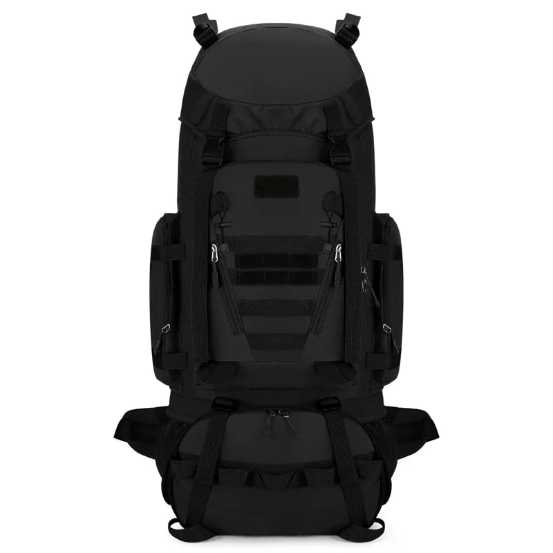 90L Travel Bag Camping Backpack Tactical Hiking Climbing Bags Mountaineering Large Sport Knapsack Outdoor Men Luggage Rucksack