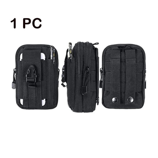 Waist Phone Leather Case Waist Belt Bag Universal Outdoor Smartphone Tool Leather Case Pocket for Travel Hiking  Mountaineering