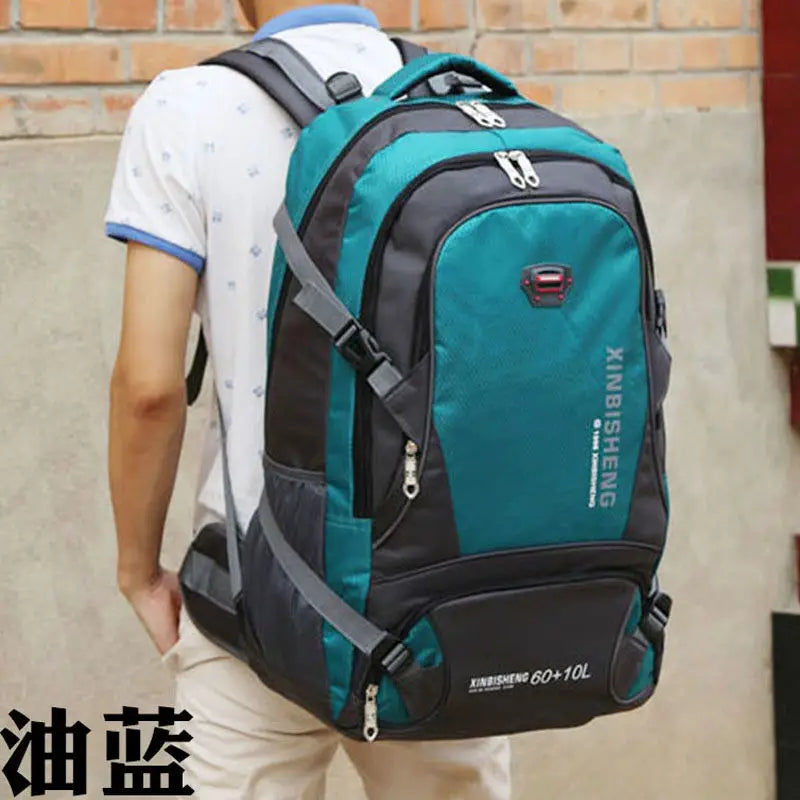 70L Outdoor Hiking Sports Travel Backpack School Bag Large Capacity Trekking Camping Climbing Back Pack Rucksack Tactical Bags