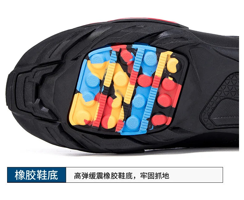 Waterproof Motorcycle Shoes Men Women Universal Biker Boot Leather Motorbike Sneaker Motorcyclist Boots Motorcycle Equipment