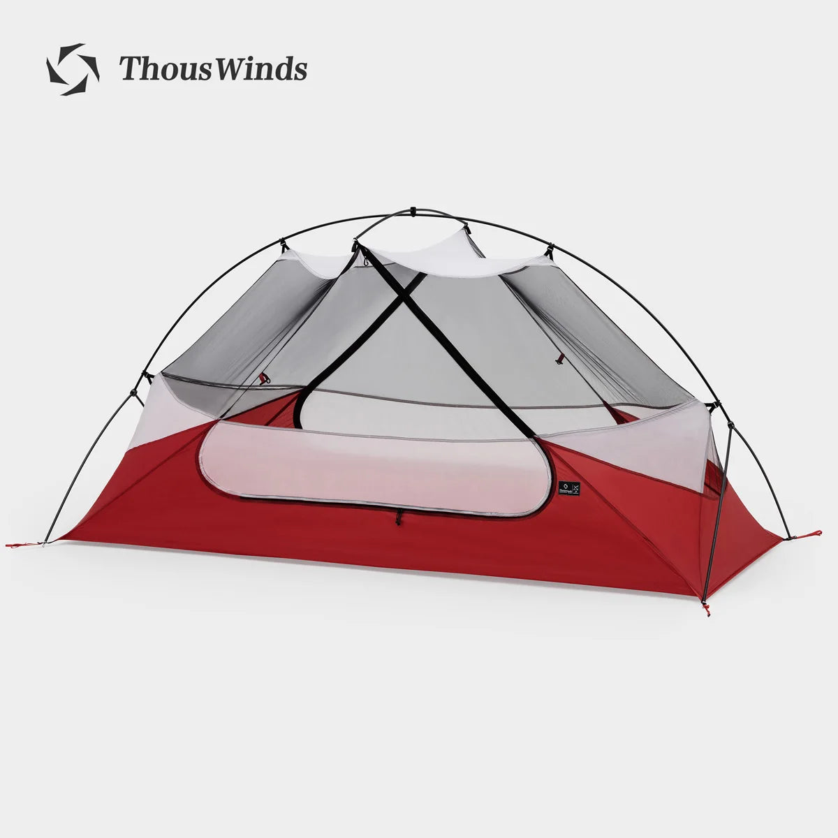 Thous Winds SGR 1-Person Backpacking Tent, 3-Season Ultralight Hiking Tent, 15D Nylon Ripstop Both Side Silicon Camping Tent
