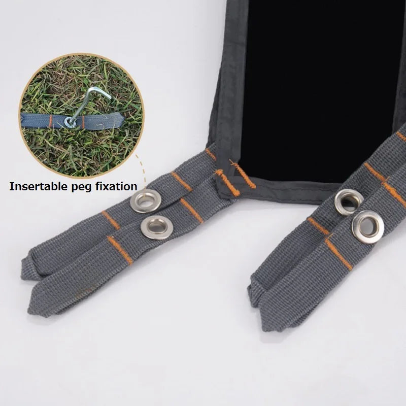 Waterproof Camping Tarp Multifunctional Tent Ground Sheet Ultralight Durable Beach Picnic Mat Multifunctional Canopy Shade Sail