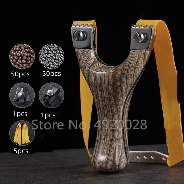 Slingshot Toy for Outdoor Sports  Strong Rubber Band  Hunting Catapult  Competition Toy Accessories  High Quality