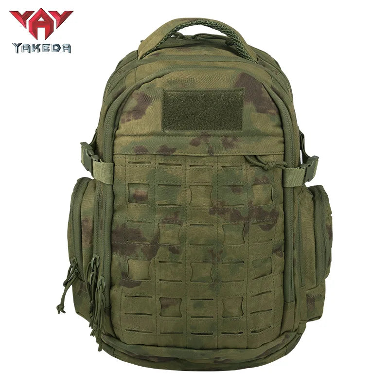 YAKEDA Assault Tactical Molle Backpack Fans 600D Sports Outdoor Bag High Capacity Tourism Hiking Mountain Camping Bags