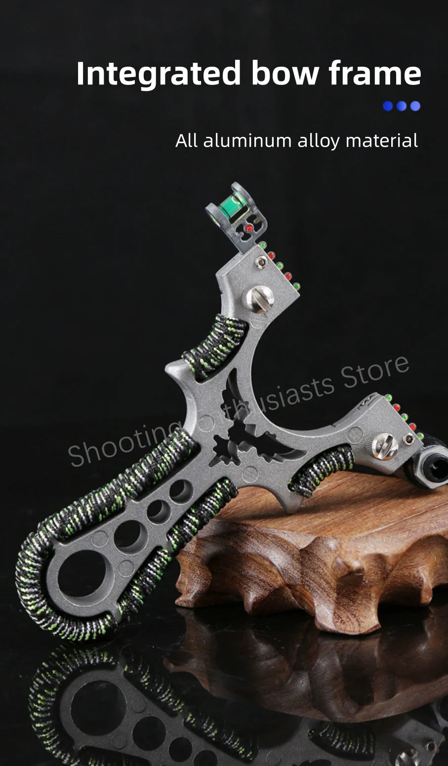 High Precision Flat Tape Catapult Outdoor Shooting Professional Slingshot High-quality Alloy Hunting Sports Game