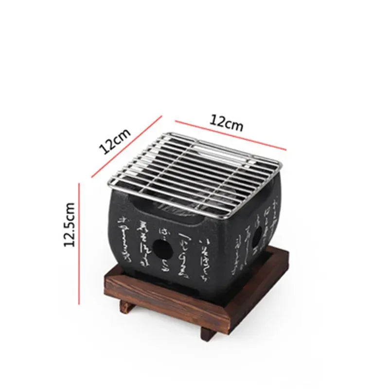 Aluminium Alloy Indoor Outdoor Bbq Stove Barbecue Tools charcoal grill Portable Japanese Bbq Grill Korean Carbon Barbecue Grills
