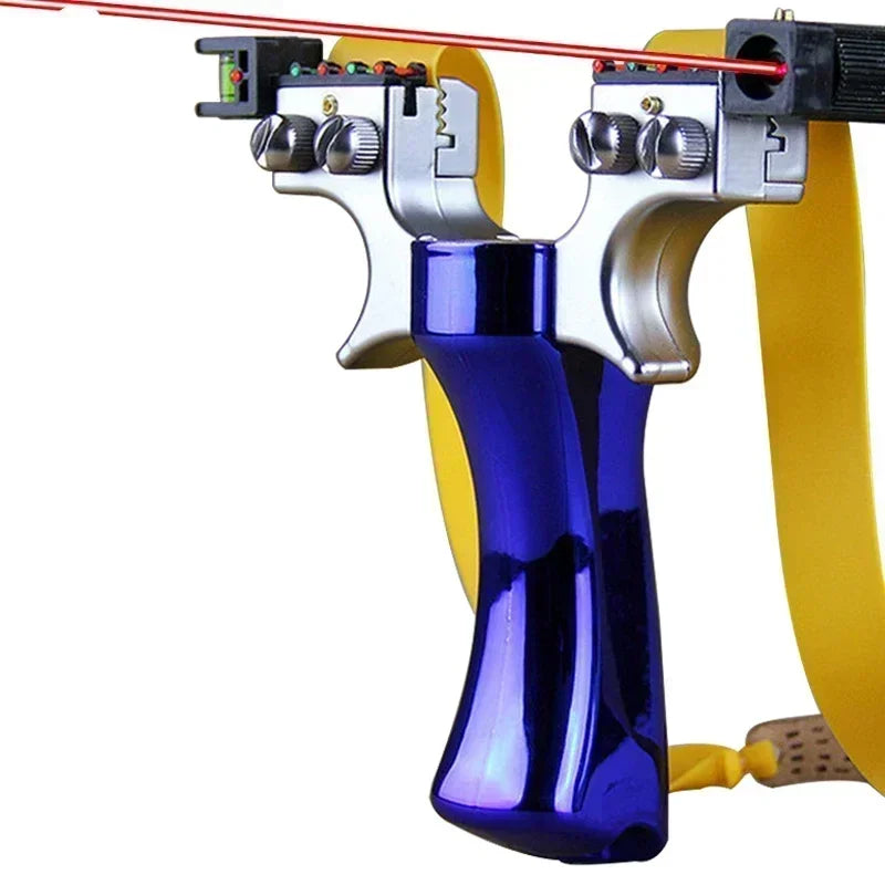 Hunting Slingshot High-power Laser Aiming Slingsshot Outdoor Sports Shooting Game Practice Using High Precision Catapult