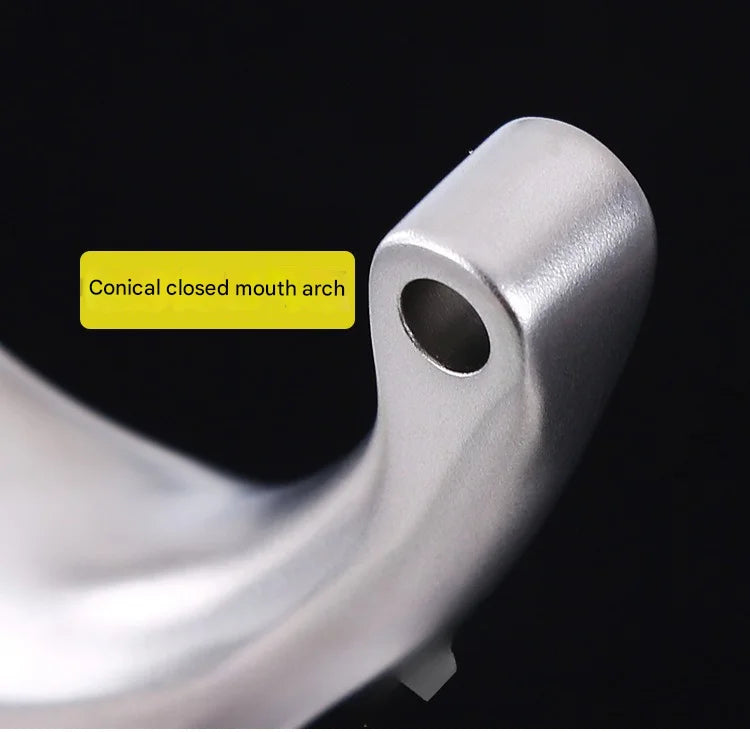 High Quality Hunting Stainless Steel Slingshot With Flat Rubber Band Outdoor Sports Hunting Shooting Catapult Accessories