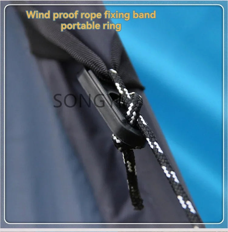 New Exercise BBQ Camping Large Tunnel Tent One Room Two Living Rooms Rainproof Ten People Outdoor Equipment Camping Supplies