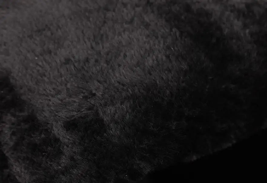 Men Fashion Leather Motorcycle Boots Mid-calf Warm Boots Black Gothic Belt Rivet Punk Rock Boots Tactical Boots 37-45