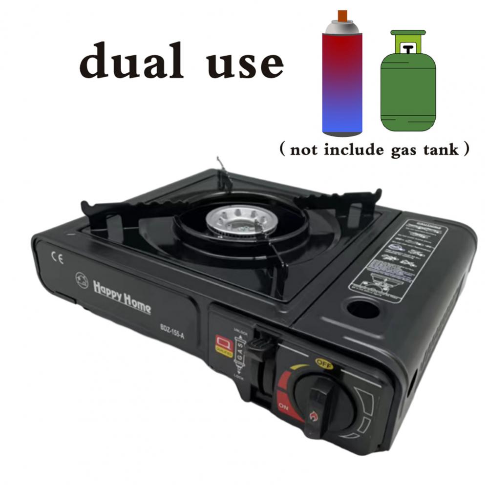 2.9KW Camping Stove Dual-use Outdoor Stove Wild Survival Cooking Picnic Gas Burner Camping Cooker Burner Stove BBQ Gas Stove