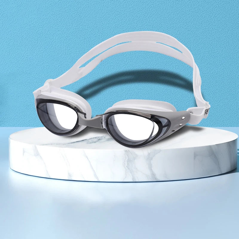 Plating Myopia Swim Goggles Men Women Professional Swimming Pool Water Sports Waterproof Glasses Anit Fog UV Shield Eyewear New