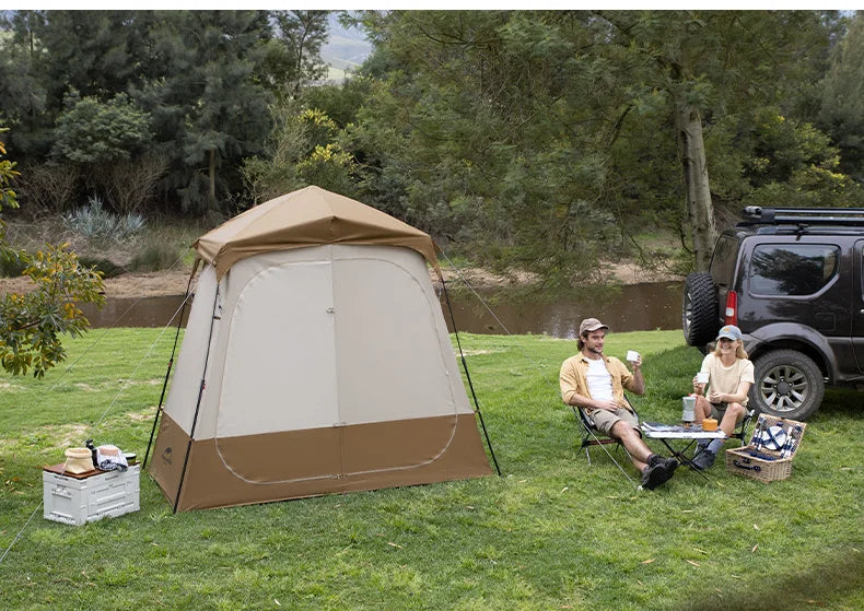 Naturehike Automatic Shower Tent Dry Wet Separation Outdoor Camping Travel Changing Room Shelter Mobile Toilet Bathroom Portable