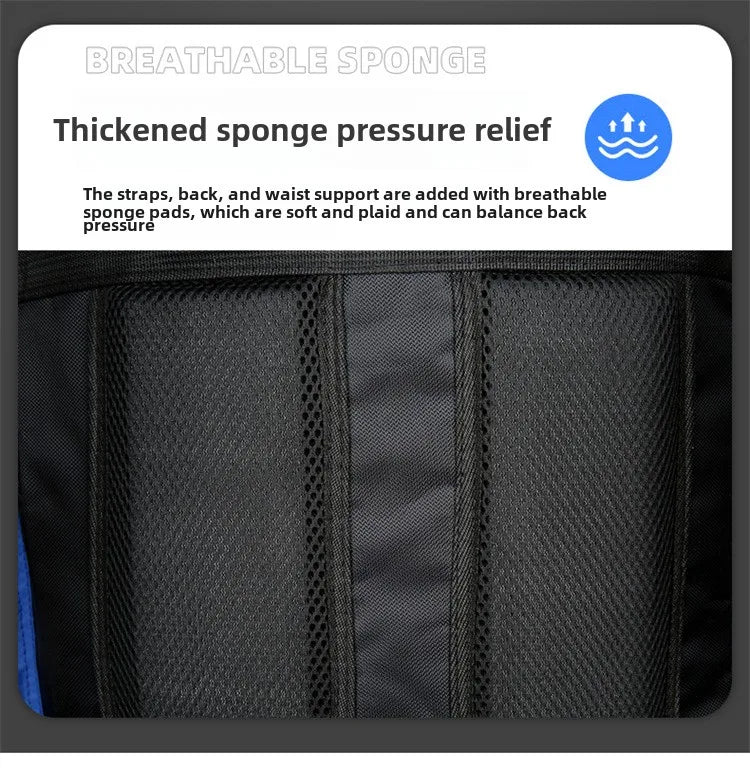 90L Large Capacity Outdoor Hiking Mountaineering Bag Lightweight Backpack Suitable for Hiking Camping Waterproof Travel Bag