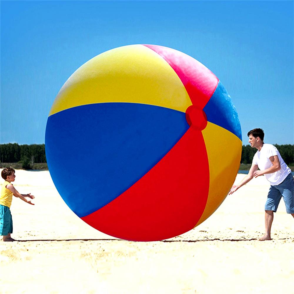 100/150cm Inflatable Football Soccer Ball Balloons Swimming Pool Play Party Water Game Ball Inflatable Pool Beach Sport Ball