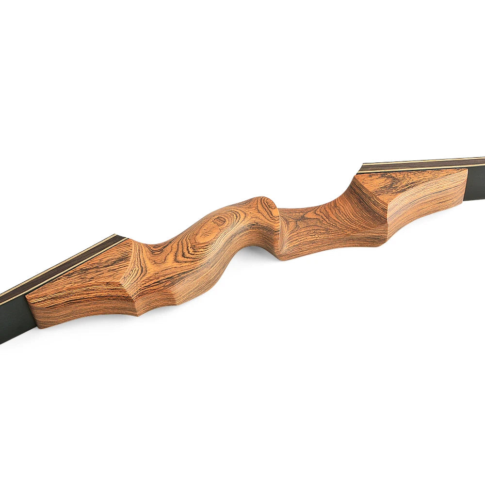 60inch Black Hunter Recurve Bow Right/Left Hand Traditional Beauty Hunting Reflection Bow And Arrow Outdoor Shooting Wooden Bow