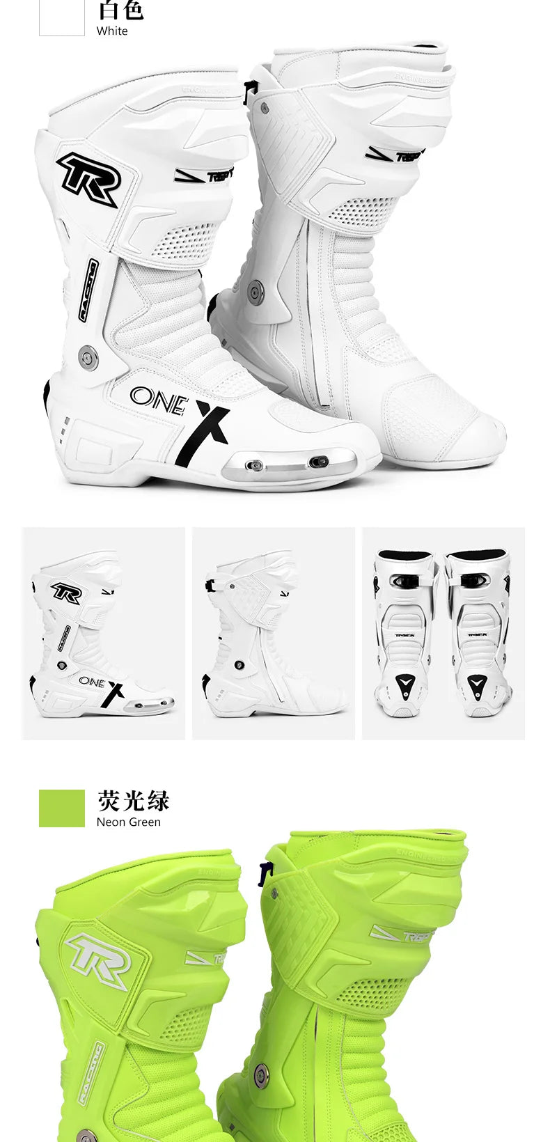 TR Tiger motorbike riding shoes men's cycling boots four seasons waterproof motorbike fall protection motorcycle rider racing sh