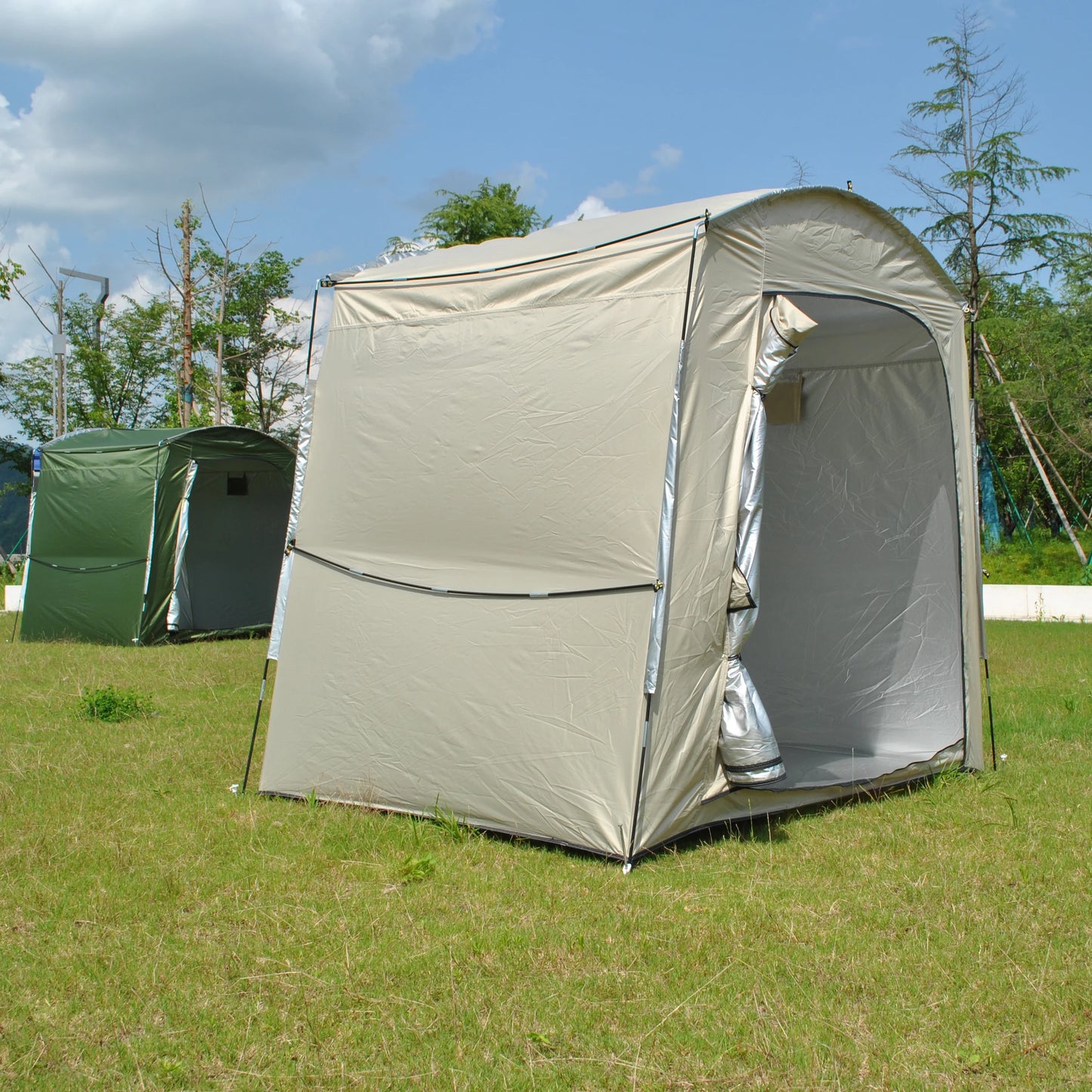 Bike Storage Shed Tent, Oversized Storage Tent for 4 Bikes, Garage/Garden Storage Tent, Waterproof Anti-uv Outdoor Bicycle Cover