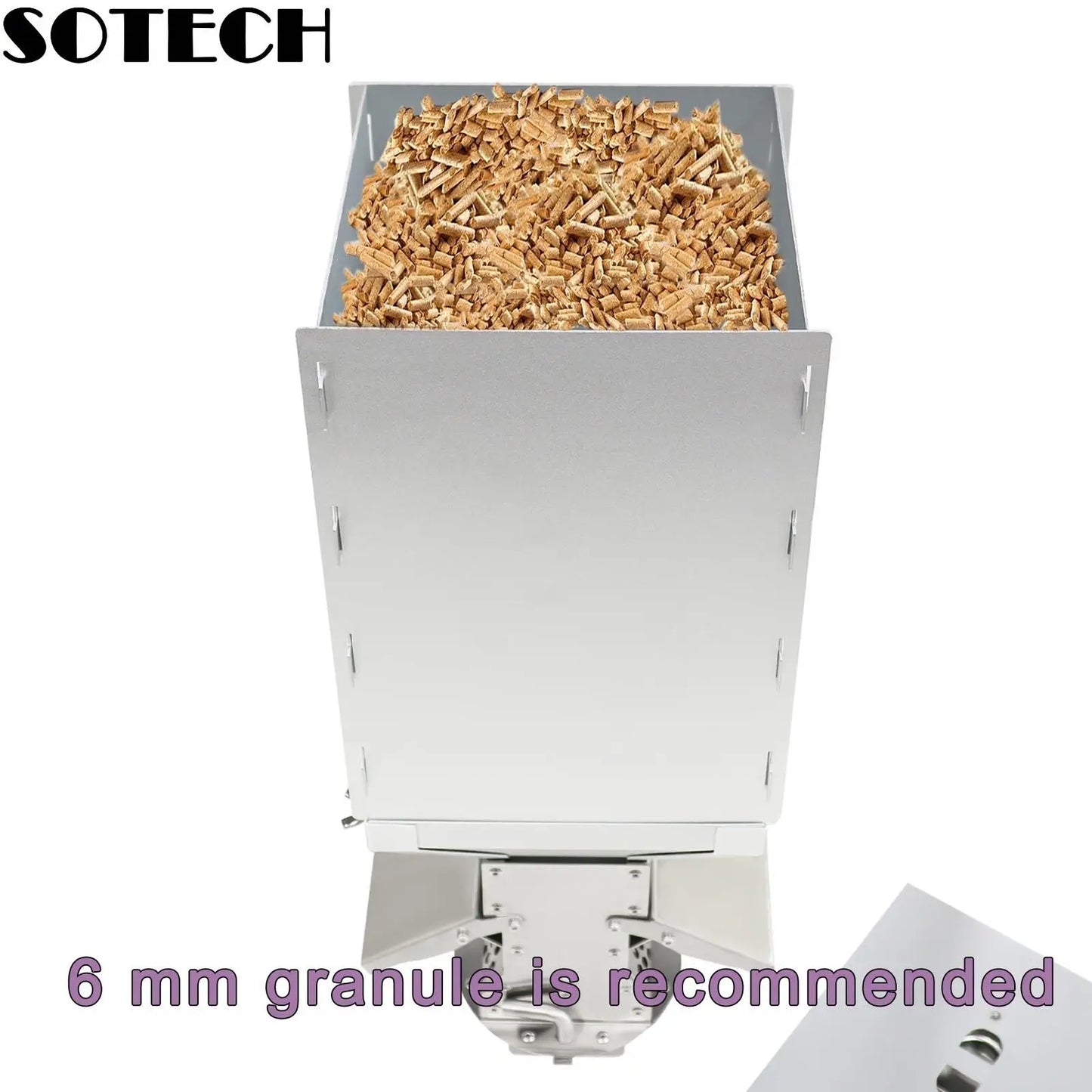 Multi-purpose Firewood Stove Stainless Steel Pellet Burner Camping Partical Heater Portable Foldable Wood Stove Outdoor Picnic