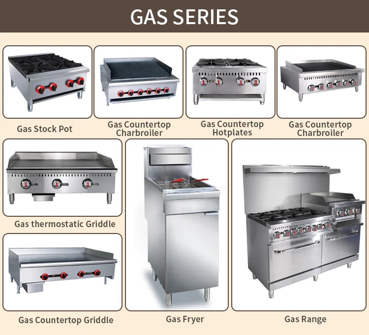 Catering ETL Certificate Commercial Kitchen Equipment 36" Tabletop Gas Flat Top Hamburger Grill Griddle for Restaurant