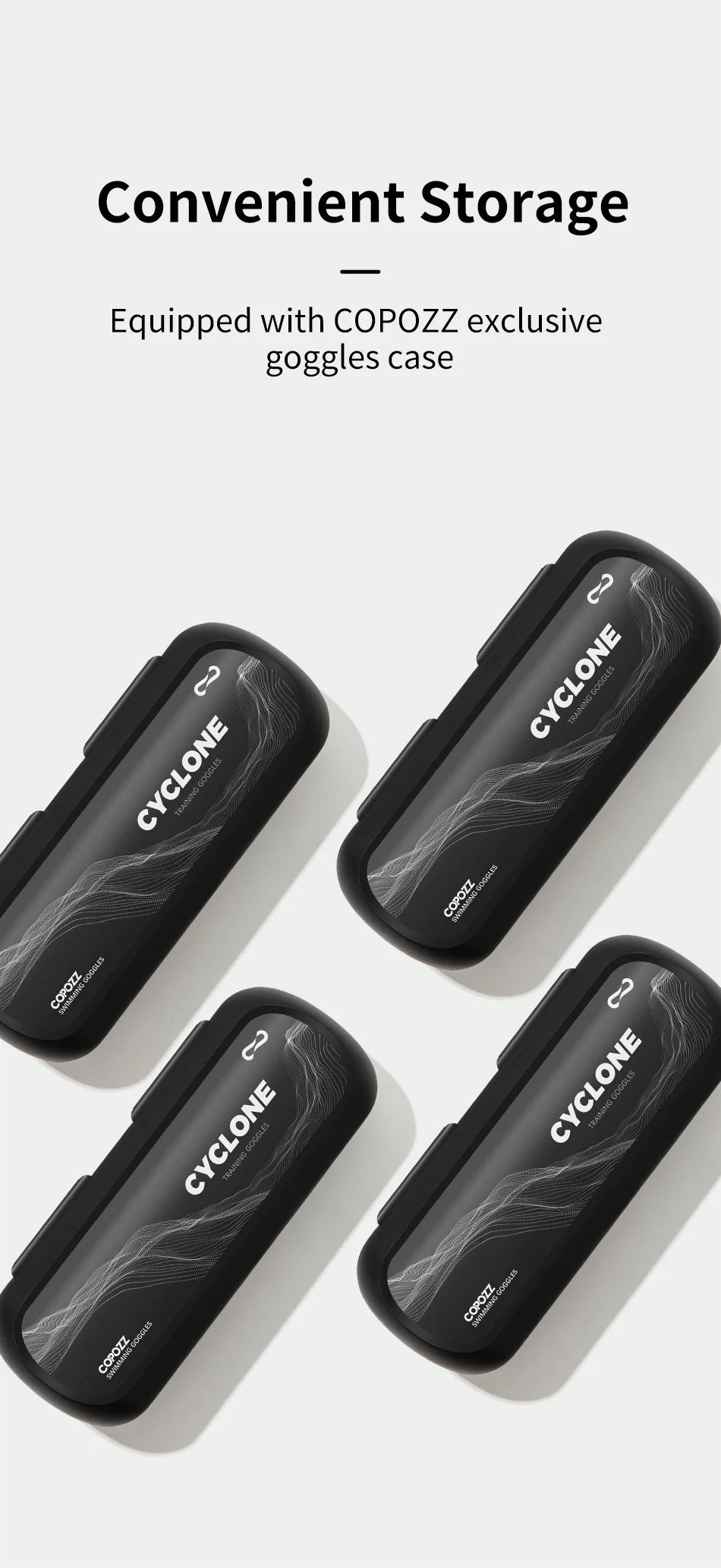 COPOZZ New Professional Swimming Goggles Electroplate Men Women Anti Fog UV Protection Adjustable Adult Fashion Swim Glasses