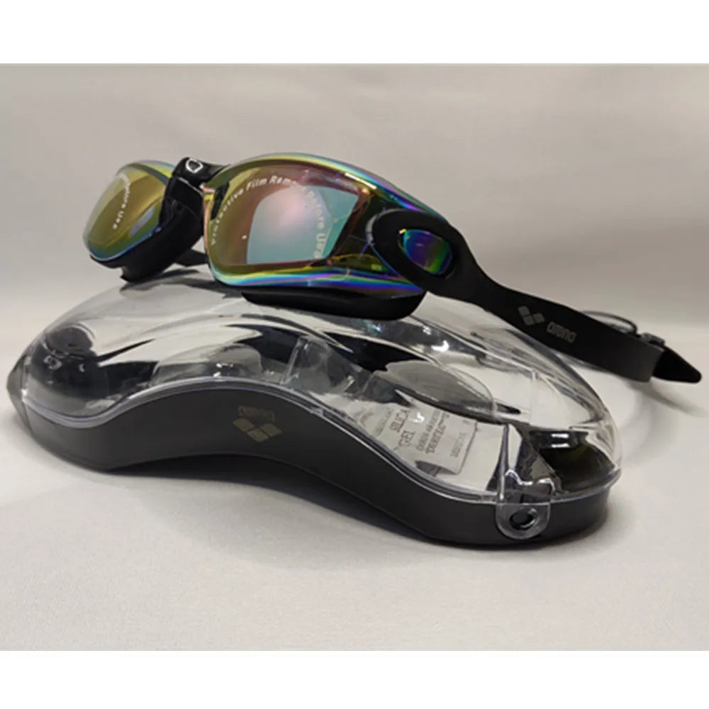 ARENA Professional Waterproof Swimming Goggles Anti-fog UV400 Leak Prevention Glasses Children Students Swim Protection Eyewear