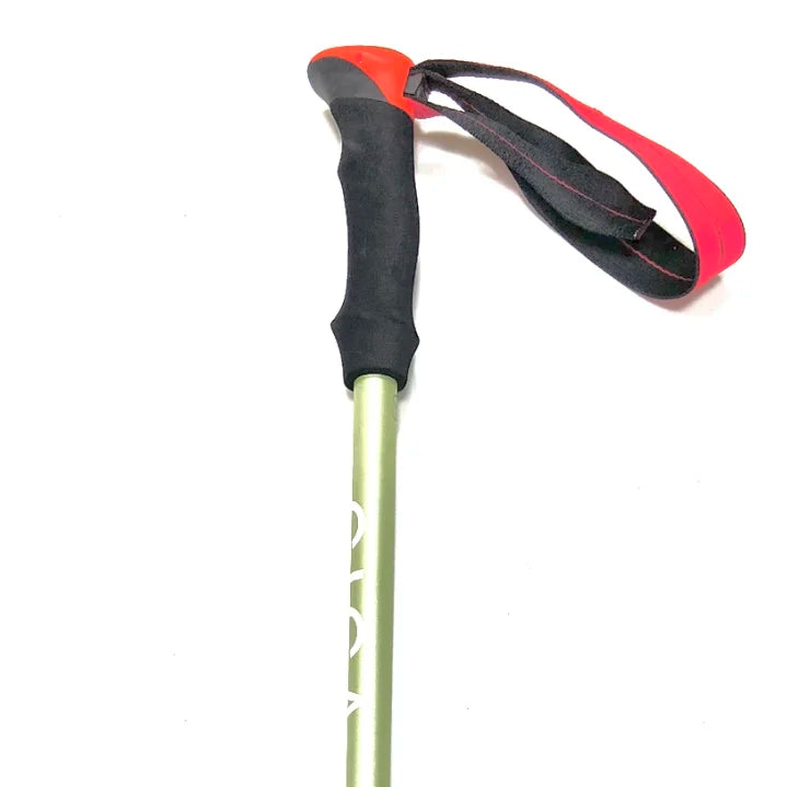 Outdoor Alpenstock Carbon Fiber Walking Sticks Telescoping Foldable Self Defense Hiking Trekking Poles Sticks